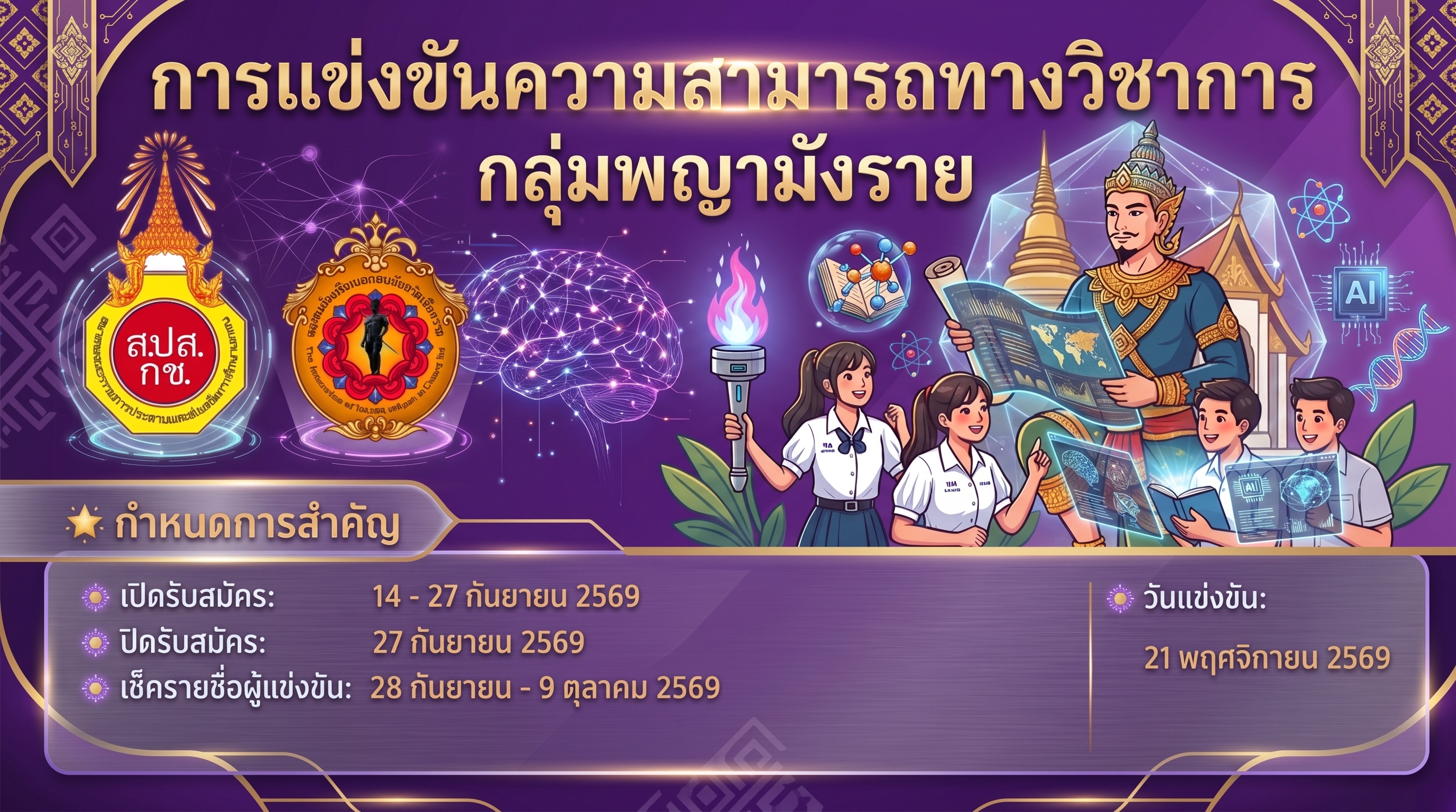 การแข่งขันกลุ่ม  กลุ่มพญามังราย